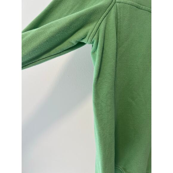 Vineyard Vines 1/4 Zip Pullover Sweatshirt 100% Cotton Green & Pink Medium JL - Picture 7 of 9